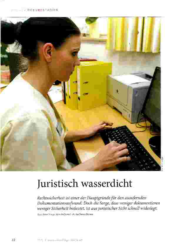 Vorschauseite 1: Juristisch wasserdicht