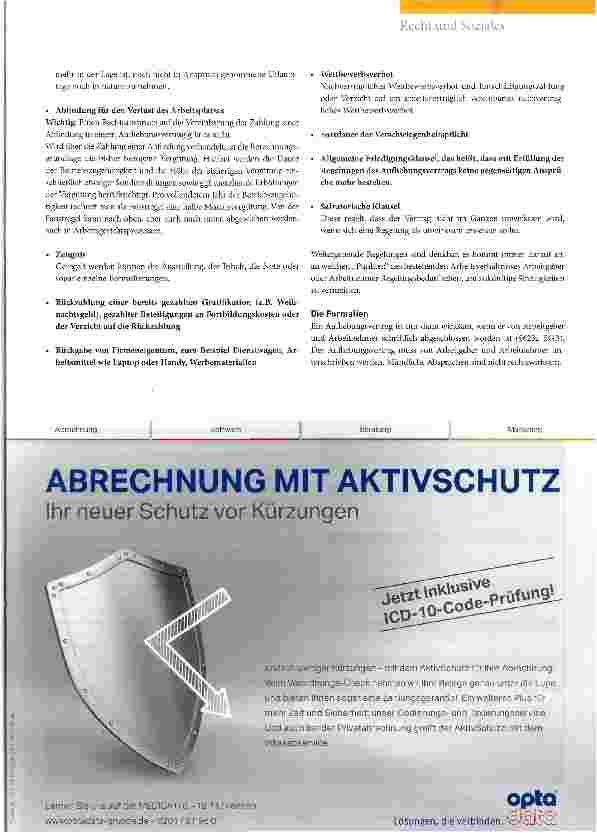 Vorschauseite 3: Ein Arbeitsverhältnis ohne Streit außerhalb von Kündigungsfristen beenden