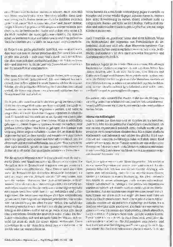 Vorschauseite 2: Kultur, Migration und seelische Gesundheit
