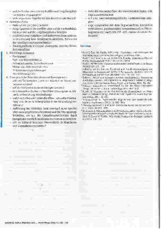Vorschauseite 6: Kultur, Migration und seelische Gesundheit