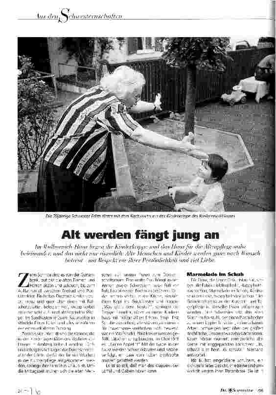 Vorschauseite 1: Alt werden fängt jung an