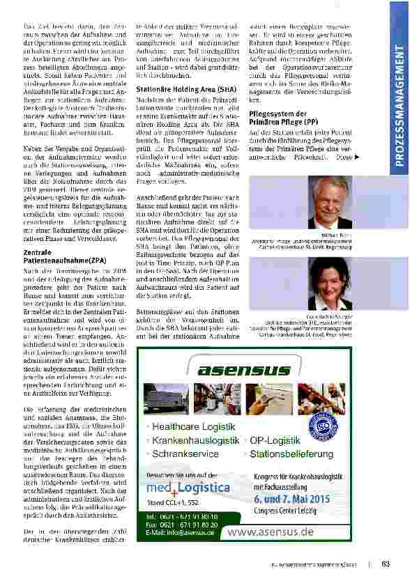 Vorschauseite 2: Das prozessorientierte Krankenhaus