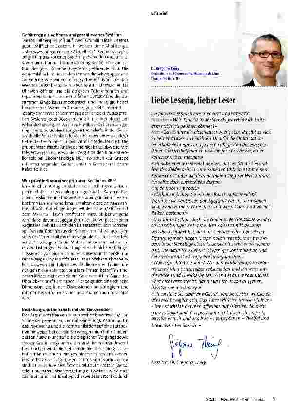 Vorschauseite 2: Den Frauen bei der Geburt aus Beckenendlage wieder Optionen eröffnen