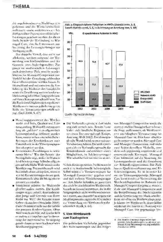 Vorschauseite 5: Wie viel Wettbewerb braucht Managed Care?