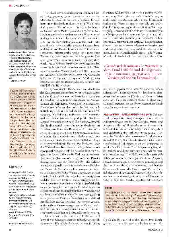 Vorschauseite 2: Entspannung für physisches und psychisches Wohlbefinden
