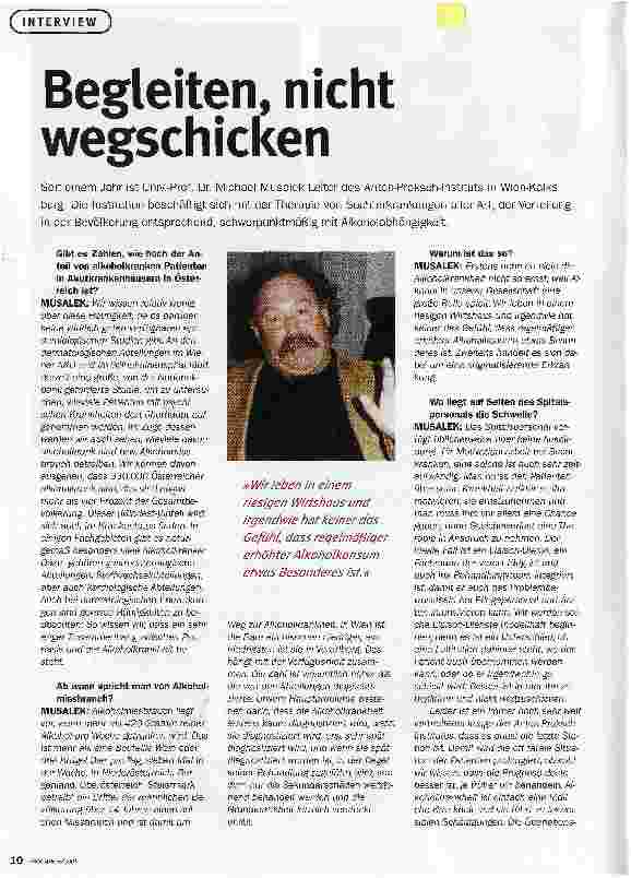 Vorschauseite 1: Begleiten, nicht wegschicken