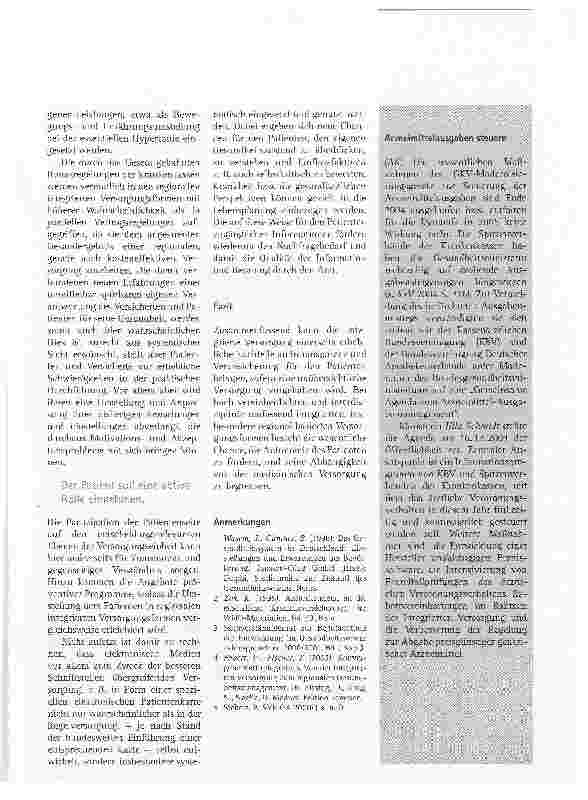 Vorschauseite 5: Integrierte Versorgung: Chancen und Anforderungen