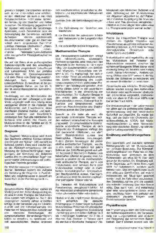 Vorschauseite 2: Mukoviszidose - Cystische Fibrose (CF)