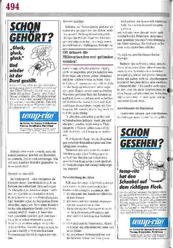 Vorschauseite 2: Lebensqualität durch soziale Kontakte