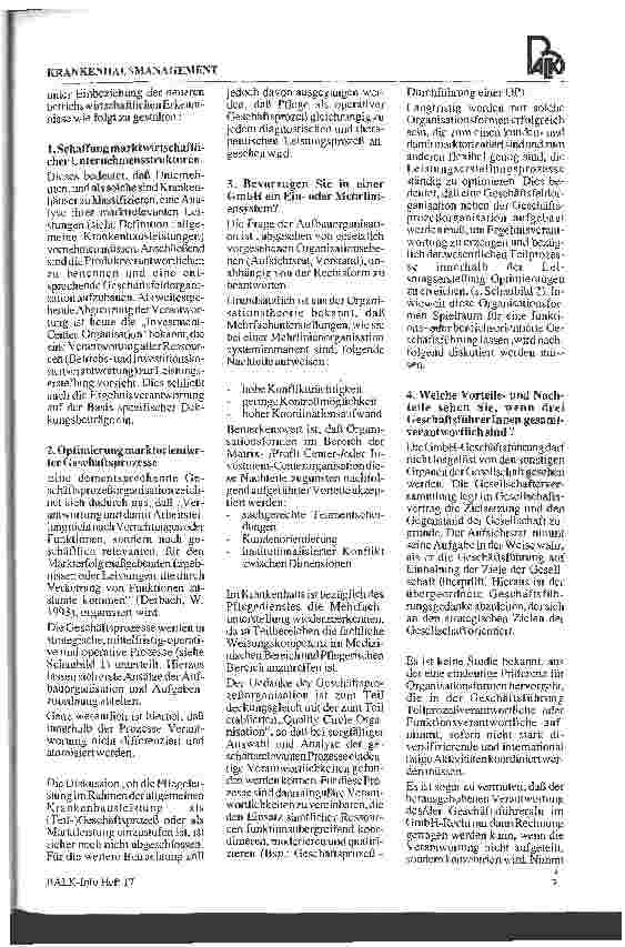 Vorschauseite 3: Umwandlung von Trägerstrukturen