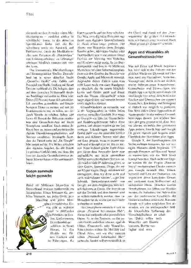 Vorschauseite 2: Begehrter Datenschatz