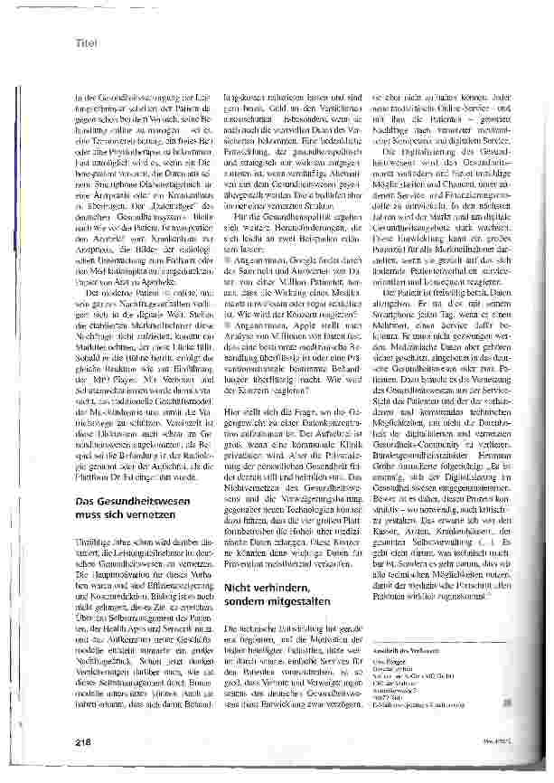 Vorschauseite 4: Begehrter Datenschatz