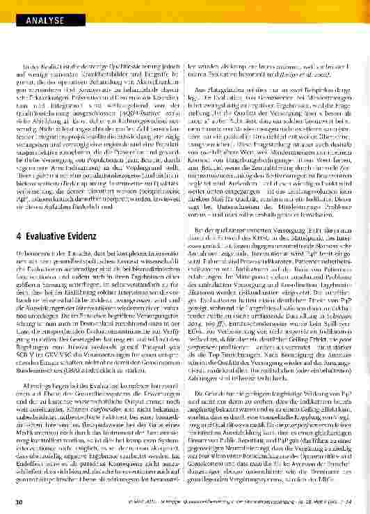 Vorschauseite 4: Aktuelle Ansätze zur Qualitätsverbesserung in der Gesundheitsversorgung - eine kritische Wertung