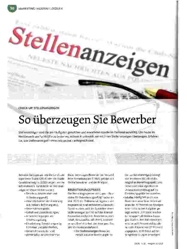 Vorschauseite 1: So überzeugen Sie Bewerber
