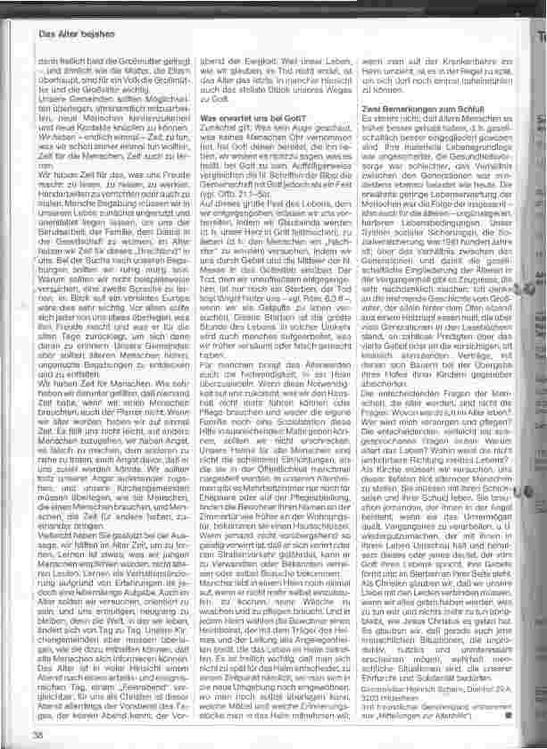 Vorschauseite 2: Das Alter bejahen