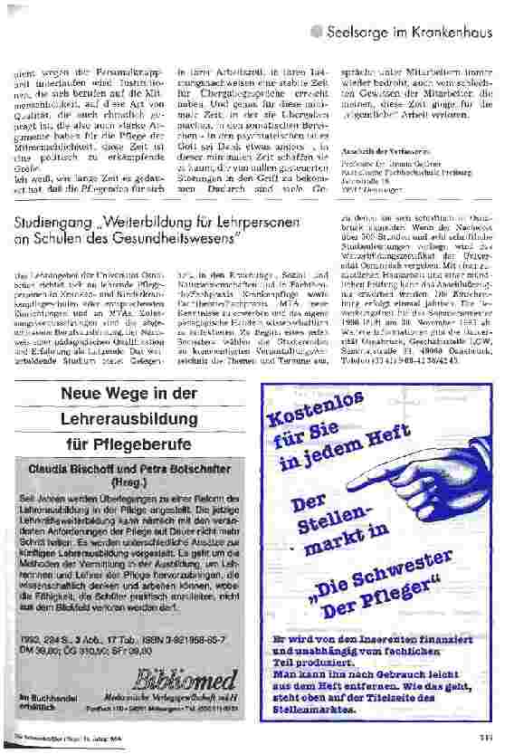 Vorschauseite 5: Geht der Menschlichkeit die Luft aus? Menschlichkeit braucht Pflege