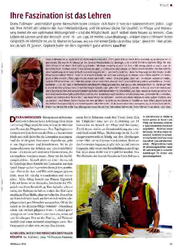 Vorschauseite 1: Ihre Faszination ist das Lehren
