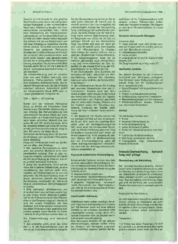 Vorschauseite 5: Pflege und Behandlung des Schädel-Hirn-Traumas