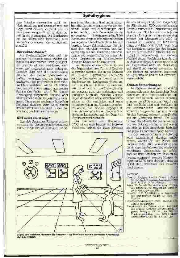 Vorschauseite 3: Im Dienste der Asepsis