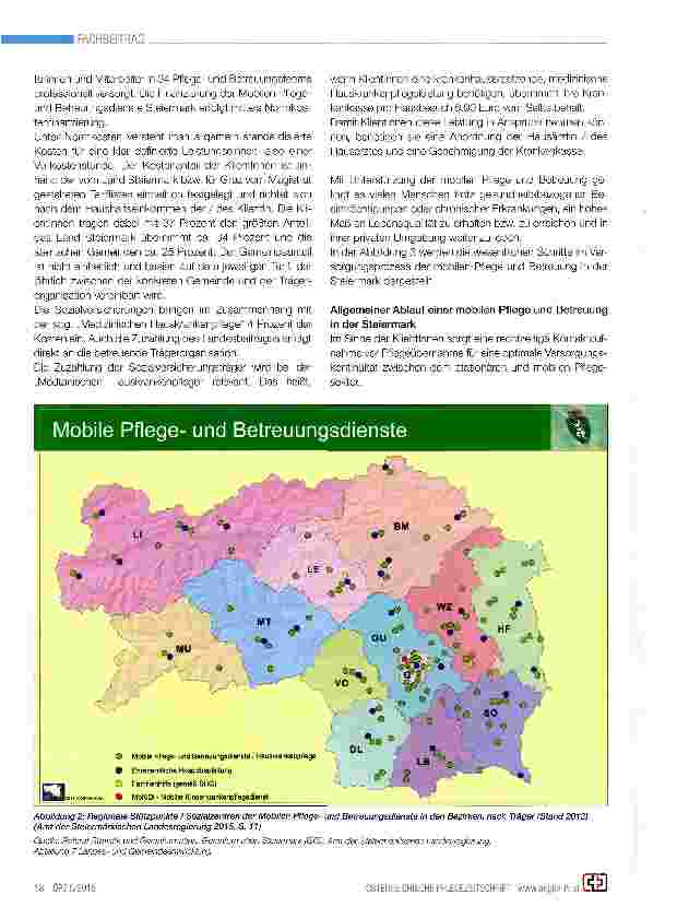Vorschauseite 2: Notwendigkeit und Chance für Wachstum in der mobilen Pflege und Betreuung