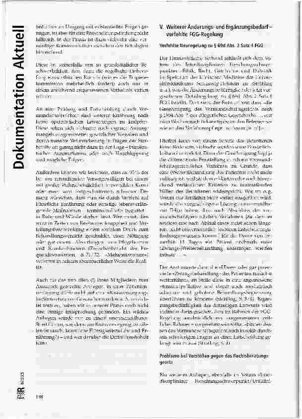 Vorschauseite 6: Medizinethische und praxisorientierte Stellungnahme zum Entwurf eines 3. Gesetzes zur Änderung des Betreuungsrechts von: Humanistischer Verband Deutschlands e.V. Januar 2005
