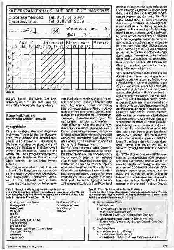 Vorschauseite 4: Diabetes mellitus - Neue Entwicklungen/3. Folge: Die Schulung diabetischer Kinder und Jugendlicher und ihrer Eltern
