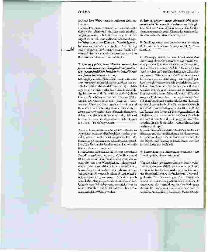 Vorschauseite 2: Sinnstiftender Unterricht