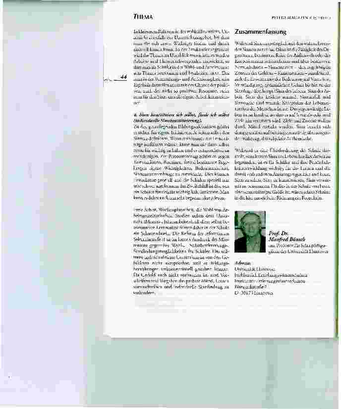 Vorschauseite 4: Sinnstiftender Unterricht