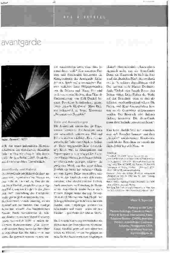 Vorschauseite 3: . .. durch endliches das unendliche zeigen russische avantgarde in licht und färbe