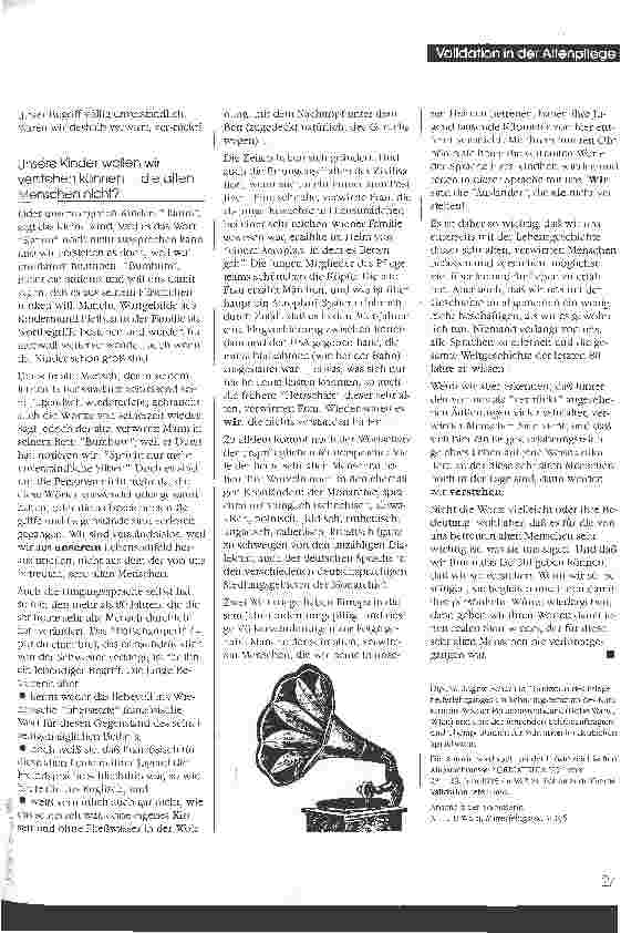 Vorschauseite 2: Wenn (uns) die Worte fehlen Begriffe aus der Validation - Schlüsselworte