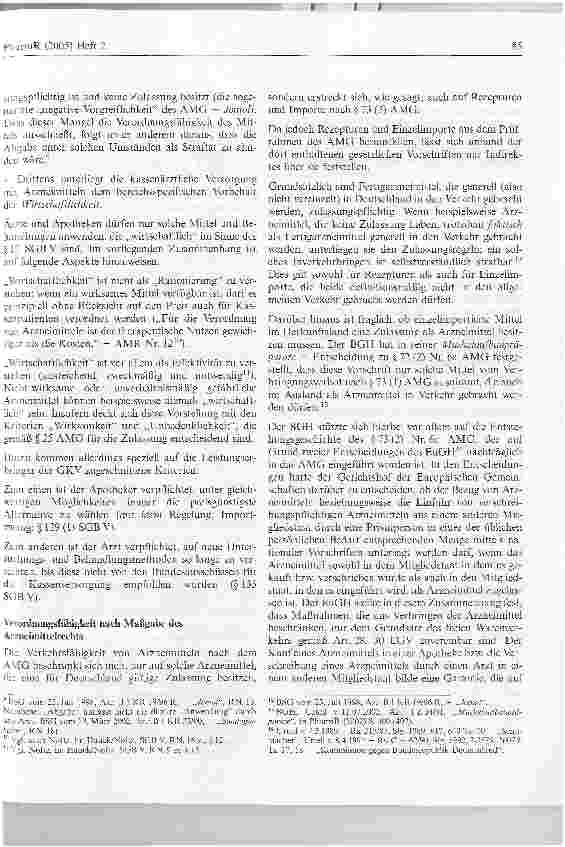 Vorschauseite 2: Einzelimportierte Arzneimittel - Kostenübernahme durch die Krankenkassen -