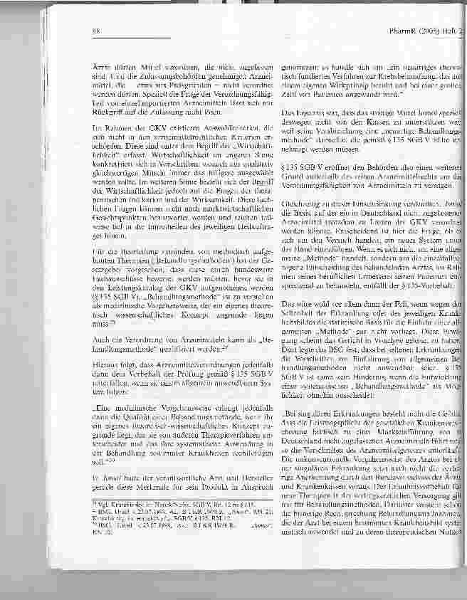 Vorschauseite 5: Einzelimportierte Arzneimittel - Kostenübernahme durch die Krankenkassen -