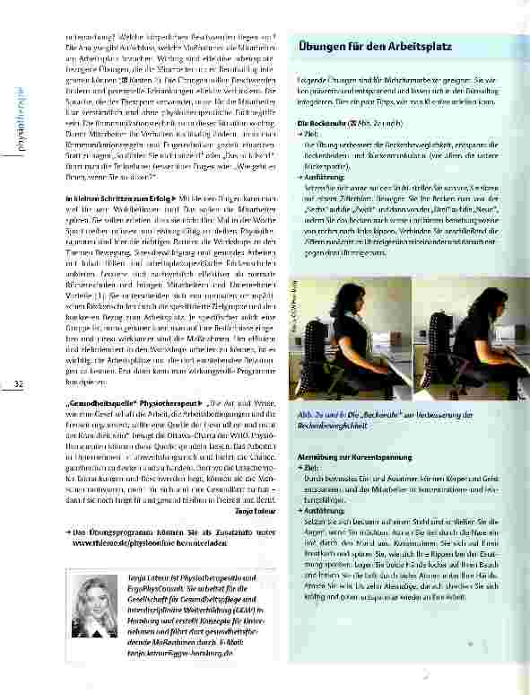 Vorschauseite 3: Übungen am Bildschirmarbeitsplatz Fit@Work