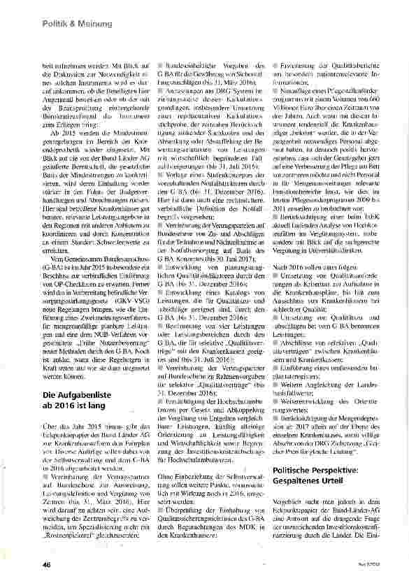 Vorschauseite 3: Der Fahrplan steht