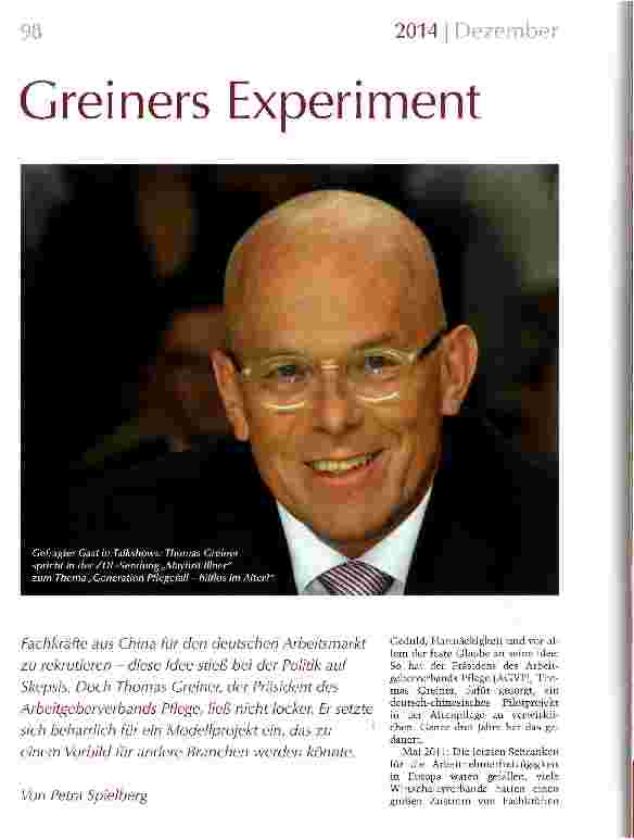 Vorschauseite 1: Greiners Experiment