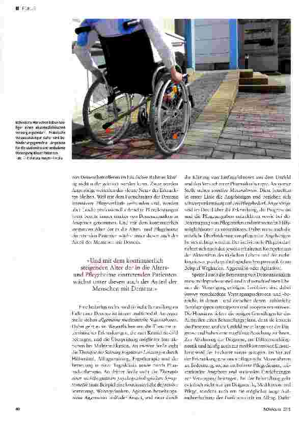 Vorschauseite 2: Gesundheitsversorgung für Menschen mit Behinderung