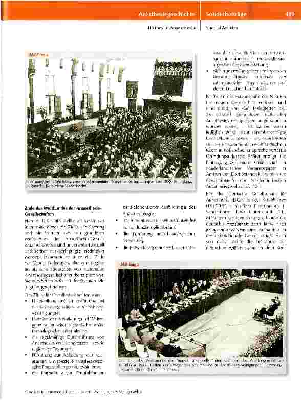 Vorschauseite 5: 60 Jahre World Federation of Societies of Anaesthe-siologists - ein Blick zurück und nach vorne