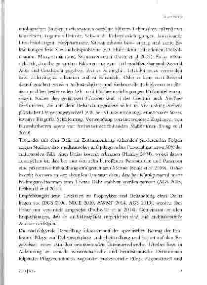 Vorschauseite 2: DEURBEHANDLUNG UND DEURPROPHYLAXE: WAS KANN PROFESSIONELLE PFLEGE LEISTEN?