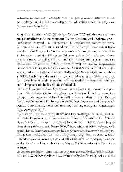 Vorschauseite 3: DEURBEHANDLUNG UND DEURPROPHYLAXE: WAS KANN PROFESSIONELLE PFLEGE LEISTEN?