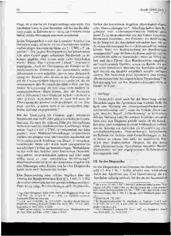 Vorschauseite 6: Diagnostika in der Apotheke Angebot, Abgabe und Anwendung