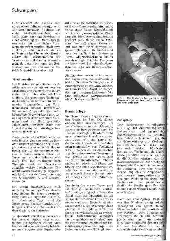 Vorschauseite 2: Pflege nach Nierentransplantation im Kindesalter