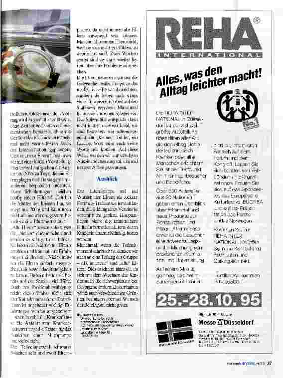 Vorschauseite 2: Frühgeborenen-Elterngruppe