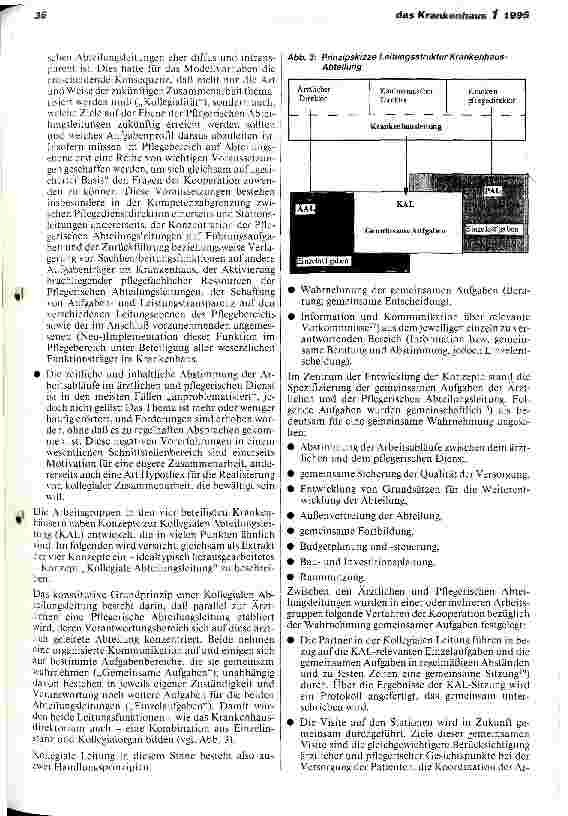 Vorschauseite 3: Kollegiale Abteilungsleitung Ein Modellprojekt im Landesbetrieb Krankenhäuser der Freien und Hansestadt Hamburg