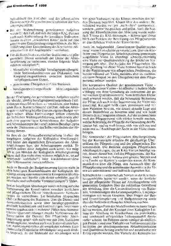 Vorschauseite 4: Kollegiale Abteilungsleitung Ein Modellprojekt im Landesbetrieb Krankenhäuser der Freien und Hansestadt Hamburg