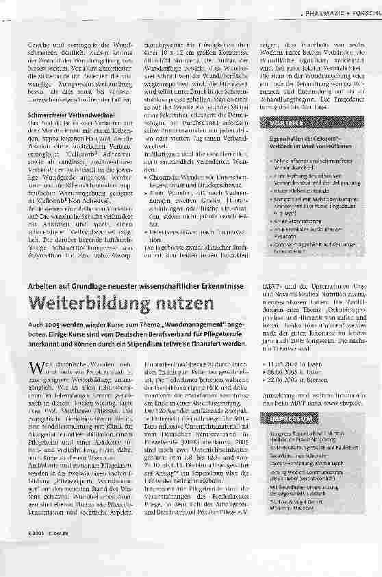 Vorschauseite 2: Das Wundmanagement verbessern
