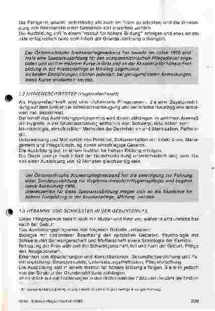 Vorschauseite 3: Europarat - Empfehlungen zur Weiterbildung von Pflegepersonen