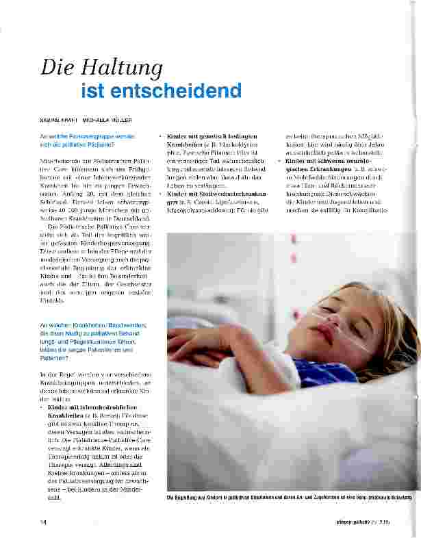 Vorschauseite 1: Die Haltung ist entscheidend