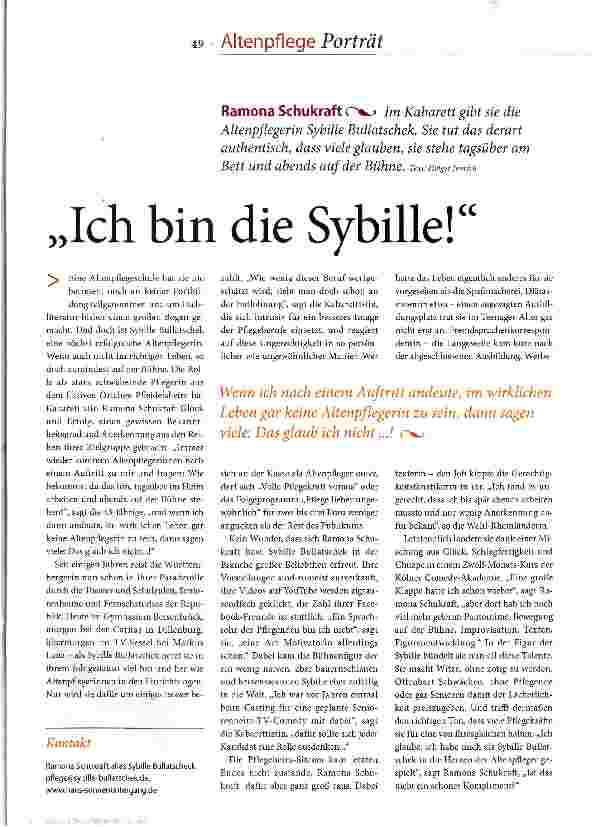 Vorschauseite 2: Ich bin die Sybille