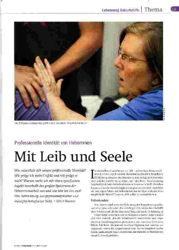 Vorschauseite 1: Mit Leib und Seele