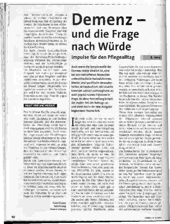Vorschauseite 3: Eine Frage der Vision und der Organisation